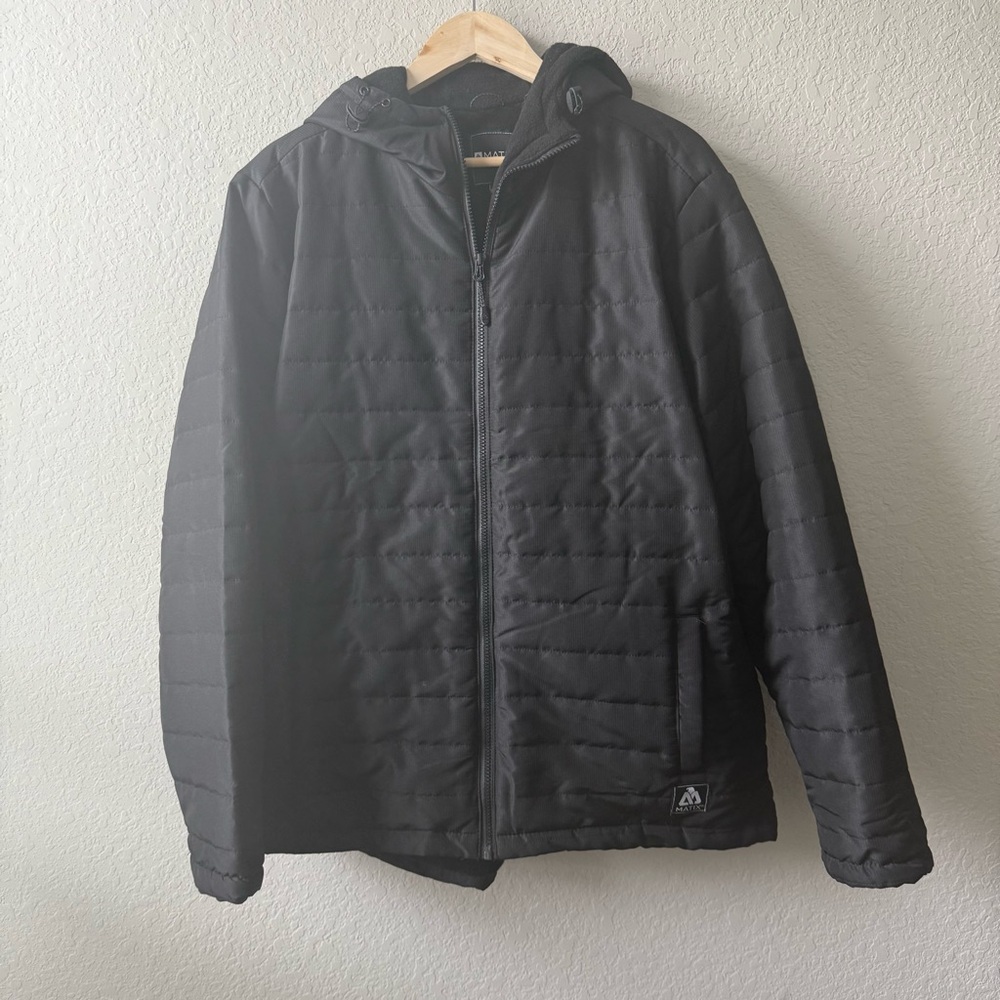 Matix Black Puffer Jacket